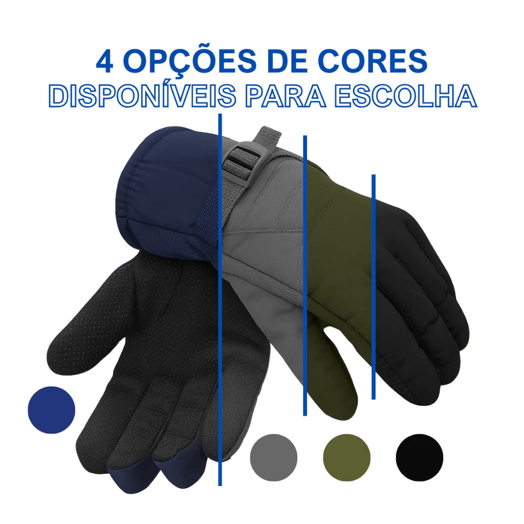 Luva Térmica Velutto Rider – Versatilidade e aconchego com pelinho interno