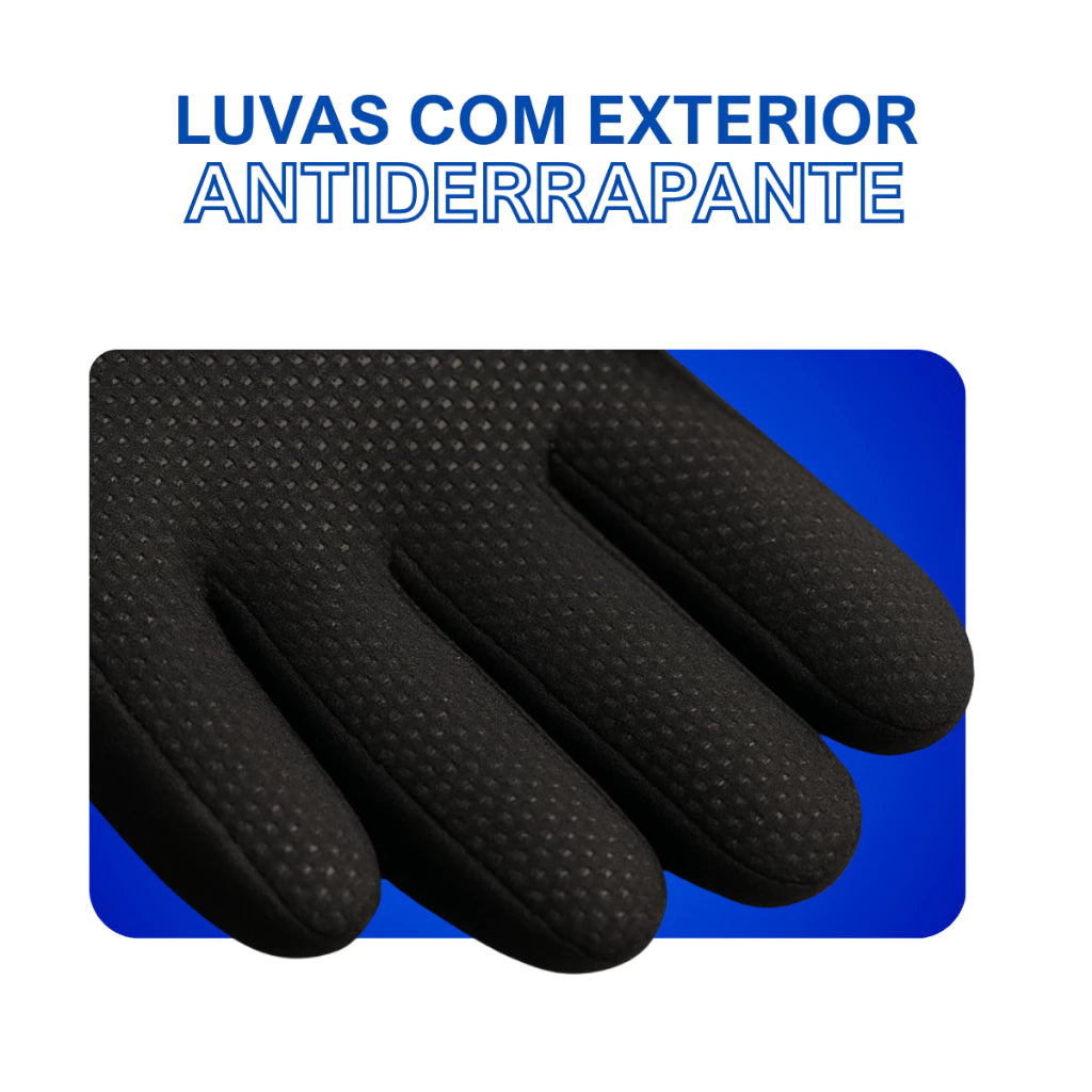 Luva Térmica Velutto Rider – Versatilidade e aconchego com pelinho interno